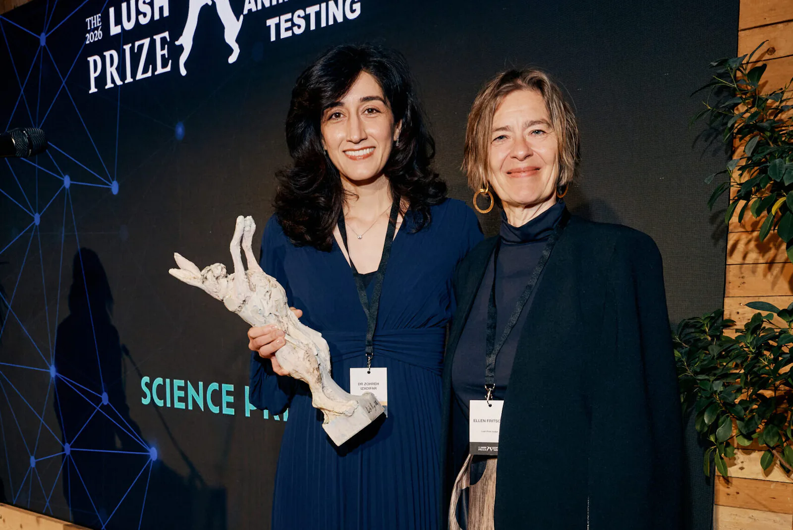 Multidisciplinary Wyss team receives 2026 Lush Prize Science Award