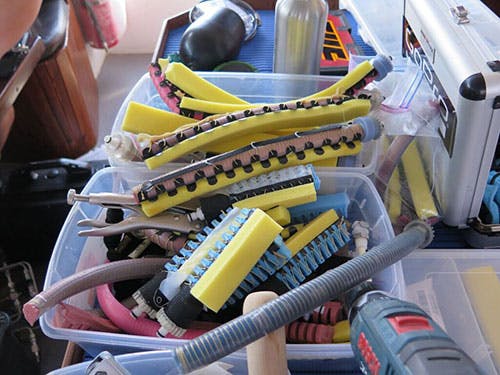 Image of different types of squishy robot fingers
